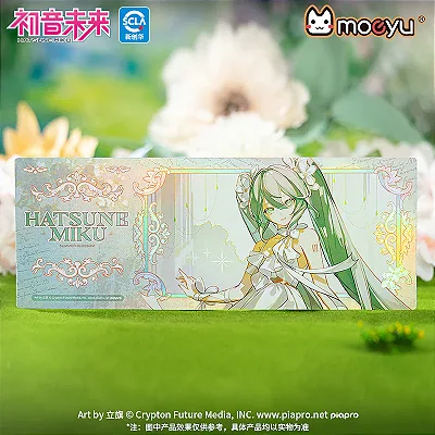 MOEYU - TICKET HOLOGRÁFICO MOEYU HATSUNE MIKU — SÉRIE “FLORES DE VERÃO"