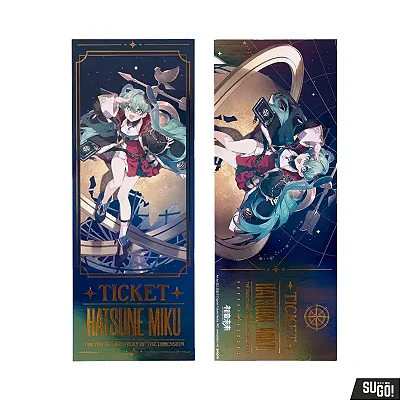 MOEYU - INGRESSO HOLOGRÁFICO COMEMORATIVO - “DESCOBERTA DIMENSIONAL”