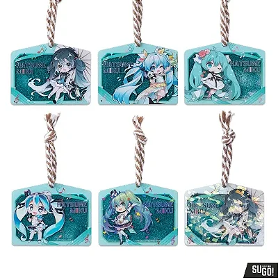 MOEYU -  PINGENTE ACRÍLICO COM AREIA LÍQUIDA - COMEMORATIVO 5º ANIVERSÁRIO DE SHOW