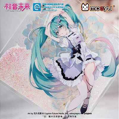 MOEYU - BROCHE MIKU39- “LINGUAGEM DAS FLORES”
