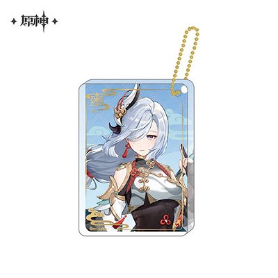 GENSHIN IMPACT - LIYUE - ACRYLIC PENDANT - CHARACTER STAND-UP THICK ACRYLIC PENDANT SERIE - SHENHE