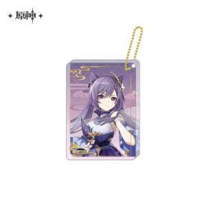 GENSHIN IMPACT - LIYUE - ACRYLIC PENDANT - CHARACTER STAND-UP THICK ACRYLIC PENDANT SERIE - KEQING