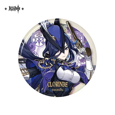 GENSHIN IMPACT - BADGE - FONTAINE - ANECDOTES SERIES - CLORINDE MODEL