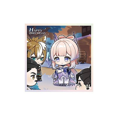 GENSHIN IMPACT - SEASONAL WISHES SERIES MINI SHIKISHI - SANGONOMIYA KOKOMI