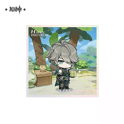 GENSHIN IMPACT - SEASONAL WISHES SERIES MINI SHIKISHI - ALHAITHAM