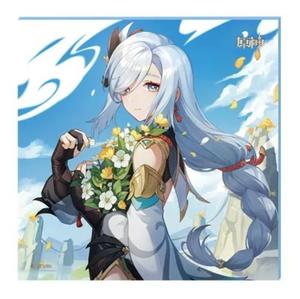 GENSHIN IMPACT - LIYUE - KEYCHAIN & ORNAMENT - ART BOARD - FATEFUL DAY SERIES - CHARACTER ART BOARD: SHENHE (2023 EDITIO