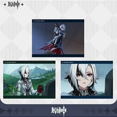 GENSHIN IMPACT - DAILY NECESSITIES - STATIONERY AND EDUCATIONAL SUPPLIES - CHARACTER PV SERIES PHOTO CARDS - ARLECCHINO