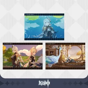GENSHIN IMPACT - STATIONERY AND PUZZLE - CHARACTER PV SERIES PHOTO CARD - SHENHE