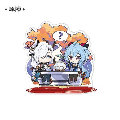 GENSHIN IMPACT - MULTIPLAYER - ACRYLIC - Q-VERSION CHARACTER STANDEE - SECOND DAY OF LUNAR NEW YEAR VERSION FROM THE EXQ