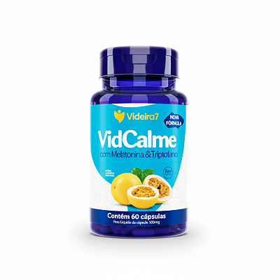 Vidcalme Melatonina + Triptofano + Complexo B Videira7