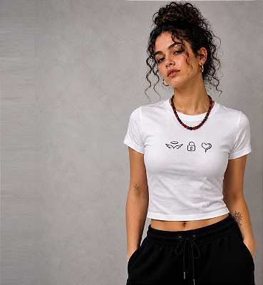 Camiseta Jorge Aragão Santo Secreto Minimalista