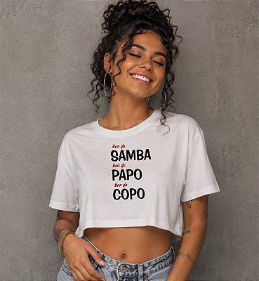 Cropped Boa de Samba