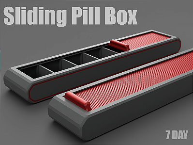 Sliding Pill Box
