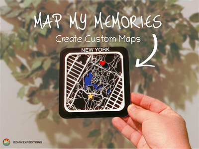 Map My Memories - Create Custom Maps