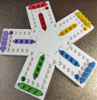 Travel board ludo games