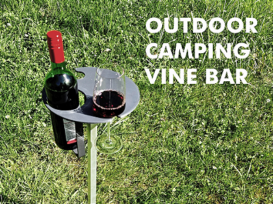 Outdoor / Camping / Garden Wine Bar / Wine Table