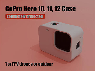 GoPro Hero 10, 11, 12 Case (completely protected)