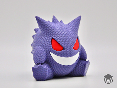 Monstro Tricotado Decorativo Colorido para Colecionar