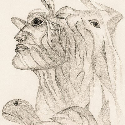 Escuta com Alma em grafite