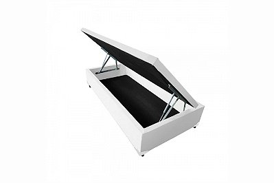 BOX BAU SOLTEIRO 0,88X1,88 KORINO BRANCO/100