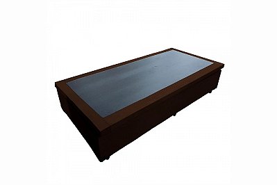 BOX BAU SOLTEIRO 0,88X1,88 KORINO MARROM/106