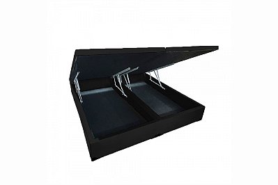 BOX BAU KING BIPARTIDO 1,93X2,03 KORINO PRETO/107