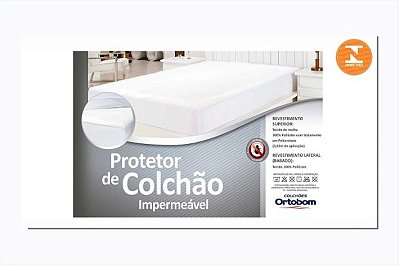 PROTETOR DE COLCHAO IMPERMEAVEL SOLTEIRO