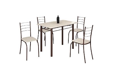 CJ.RIO 100X60 PEDRA MARROM/OFF TEC 163 - M TEIXEIRA