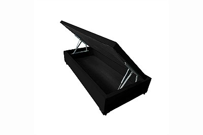 BOX BAU *88 SUEDE PRETO - UNIFLEX