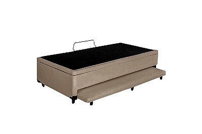 BOX BAU SOLTEIRO C/AUXILIAR 0,88X1,88 KORINO LINHO