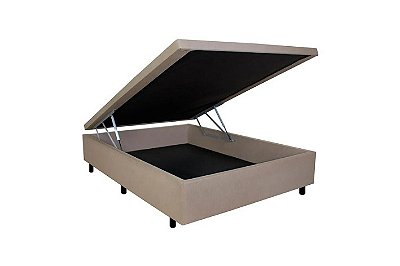 BOX BAU *138 SUEDE BEGE - UNIFLEX