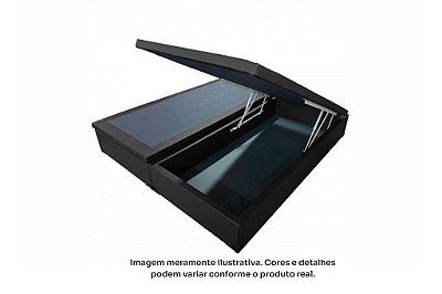 BOX BAU BIP *138 KORINO PRETO - UNIFLEX