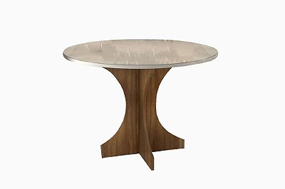 MESA SIENA REDONDA 100 CINAM/OFF - MINASPLAC