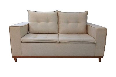 SOFA TAUBATE 200CM VELUDO CAPPUCCINO/335 - EST TEIXEIRA