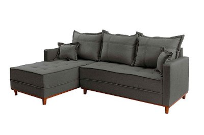 SOFA SF.2210 CHAISE MILAO CINZA/814 - EVIDENCE *EN