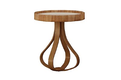 MESA CANTO/CEBOLA SAFIRA ALT-70 DIAM-50 OFF - DELINE