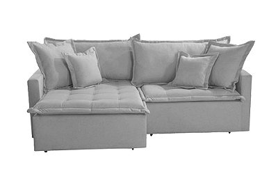 SOFA RETR SF.2360 ZOE 220 LINHO CINZA 07 - INNOVE