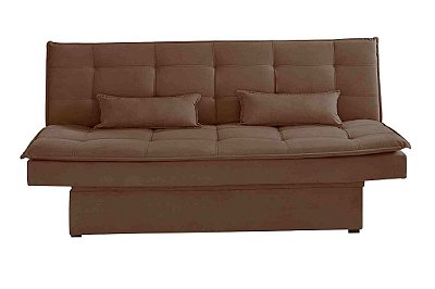 SOFA CAMA BAU SF.5840 BUZIOS/21 VEL MARROM 2263/A - LUXURY