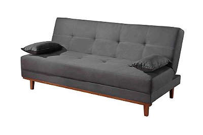 SOFA CAMA SF.5860 MADRID/19 VEL CINZA 2303/A - LUXURY