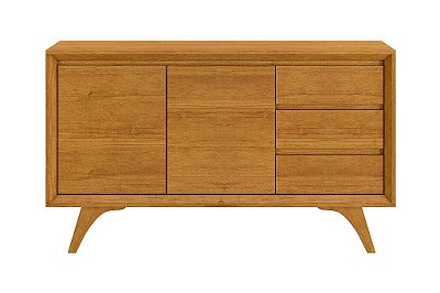 BUFFET VERTEX 2PTA 3 GAV 137CM NATURALE - MAVAULAR