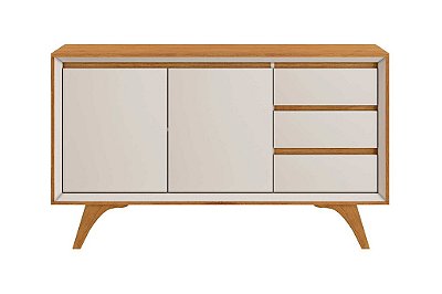 BUFFET VERTEX 2PTA 3 GAV 137CM NAT/OFF - MAVAULAR