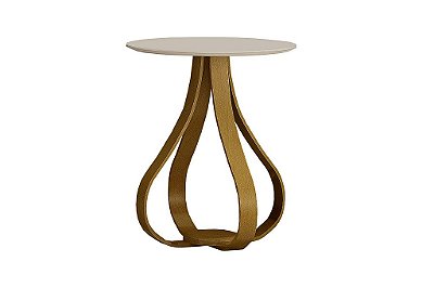 MESA CANTO/CEBOLA ROMA ALT 70 DIAM 60 OFF - DELINE DECOR