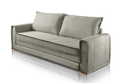 SOFA CAMA MALDIVAS VEL CAPUCCINO/525  - JC ESTOF *