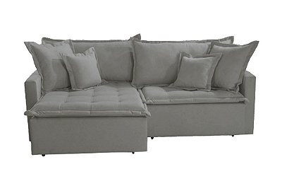 SOFA RETR SF.2360 ZOE 260CM LINHO CHUMBO/06 - INNOVE