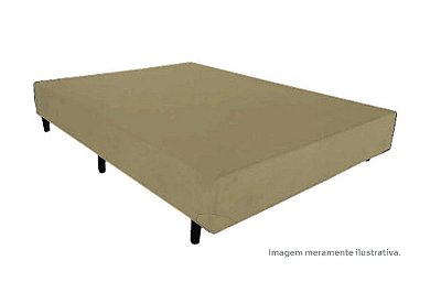 BOX/BASE *138X25 SUEDE BEGE - UNIFLEX