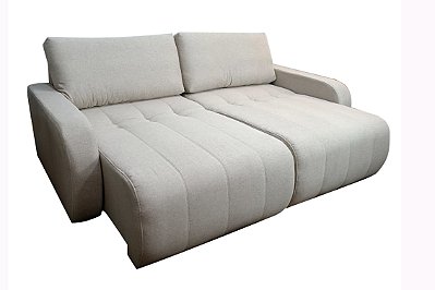 SOFA RETR OSASCO S/CX 230CM LINHO BEGE/014 - FERONI