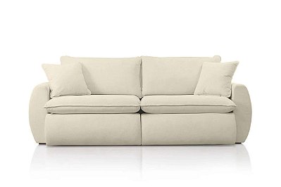 SOFA RETR SF.4510 ALBANY S/CX 240 BOUCLE MARFIM/621 - JC EST
