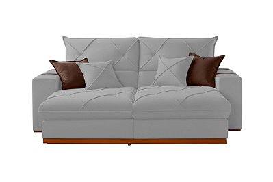 SOFA RETR GRAN BELLO 250 LIN CINZA/GELO 31 - IMPERIO