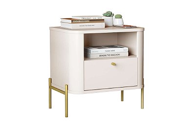 MESA CABECEIRA TUCUPI OFF/DOURADO - JB