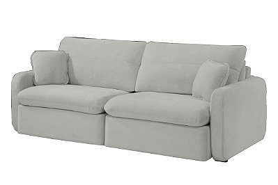 SOFA RETR S/CX LUMINI 200 LIN CINZA/05 - INNOVE